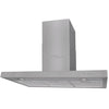 Vidaxl Extractor Hood Flat 900 mm de acero inoxidable