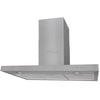 Vidaxl Extractor Hood Flat 900 mm de acero inoxidable
