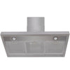Vidaxl Extractor Hood Flat 900 mm de acero inoxidable