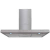Vidaxl Extractor Hood Flat 900 mm de acero inoxidable