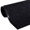 Vidaxl deurmat 120x180 cm pvc zwart