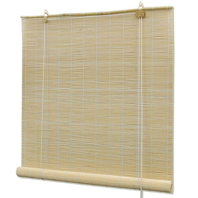 Vidaxl rullo cieco 80x160 cm bambù naturale