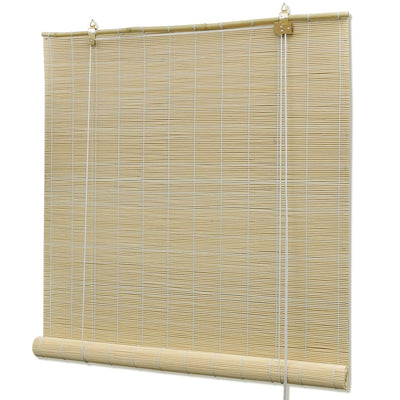 Vidaxl rullo cieco 100x160 cm bambù naturale