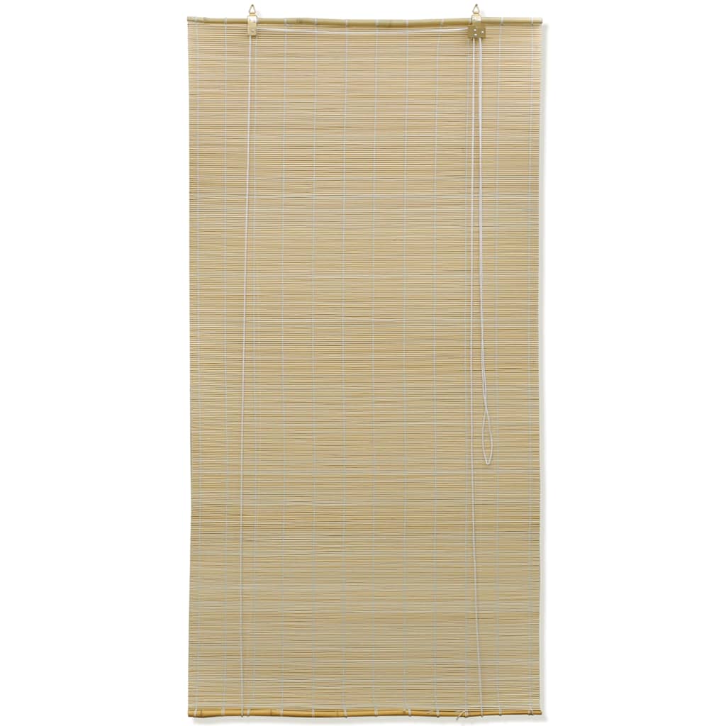 Vidaxl rullo cieco 100x160 cm bambù naturale