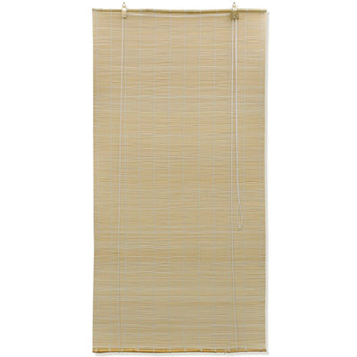 Vidaxl rullo cieco 100x160 cm bambù naturale
