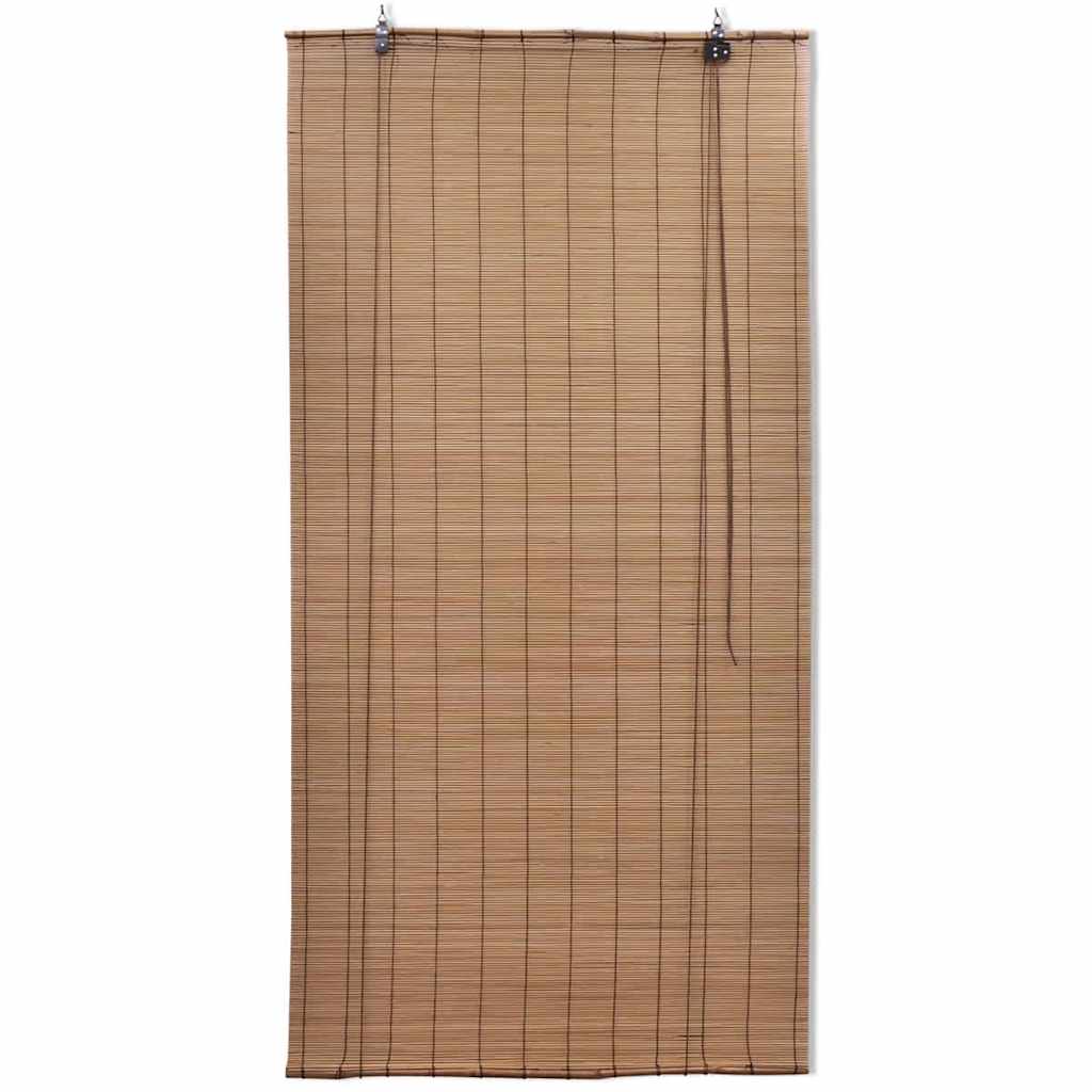 Vidaxl Roller Blind 80x160 cm Bamboo marrone