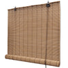 Vidaxl rullo cieco 120x160 cm Bamboo marrone