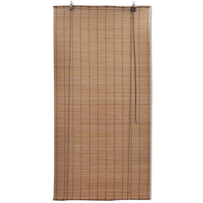 Vidaxl rullo cieco 120x160 cm Bamboo marrone