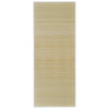 Vidaxl alfombra rectangular 80x300 cm bambú natural