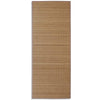 Alfombra Vidaxl rectangular 80x200 cm bambú marrón
