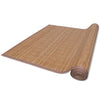 Vidaxl tappeto rettangolare 80x300 cm Bamboo marrone