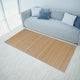 Alfombra Vidaxl rectangular 80x300 cm bambú marrón