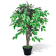 Vidaxl Kunst Fig Tree con pentola 90 cm