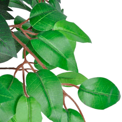 Vidaxl Kunst Fig Tree con pentola 110 cm