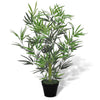Vidaxl Árbol artificial con bambú de olla 80 cm