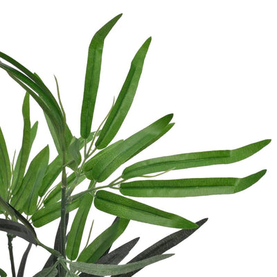 Vidaxl Árbol artificial con bambú de olla 80 cm