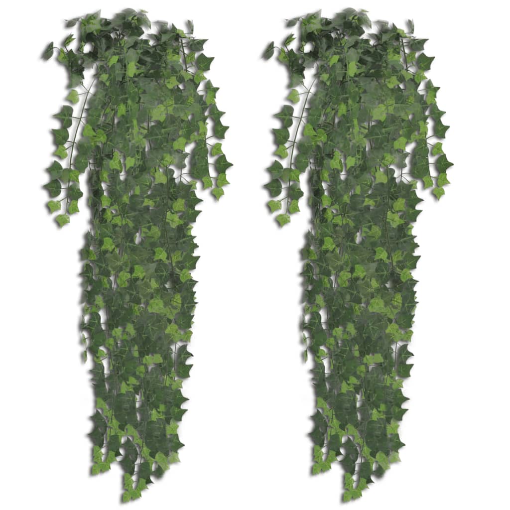 Vidaxl Plantas artificiales 2 Strikop 90 cm Verde