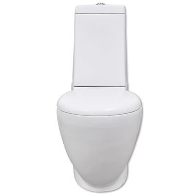VIDAXL WIARTS BIDET SET CERAMICO BIANCO
