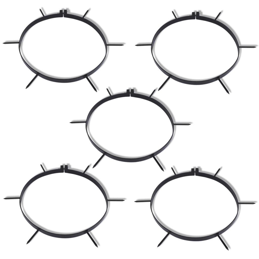 Vidaxl beluchtingsklem met spikes 30 cm 5 st