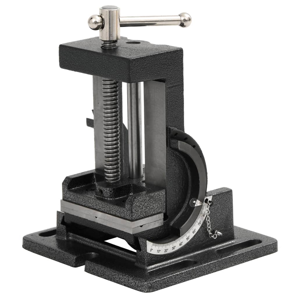 Vidaxl Vice inclinazione manualmente 110 mm