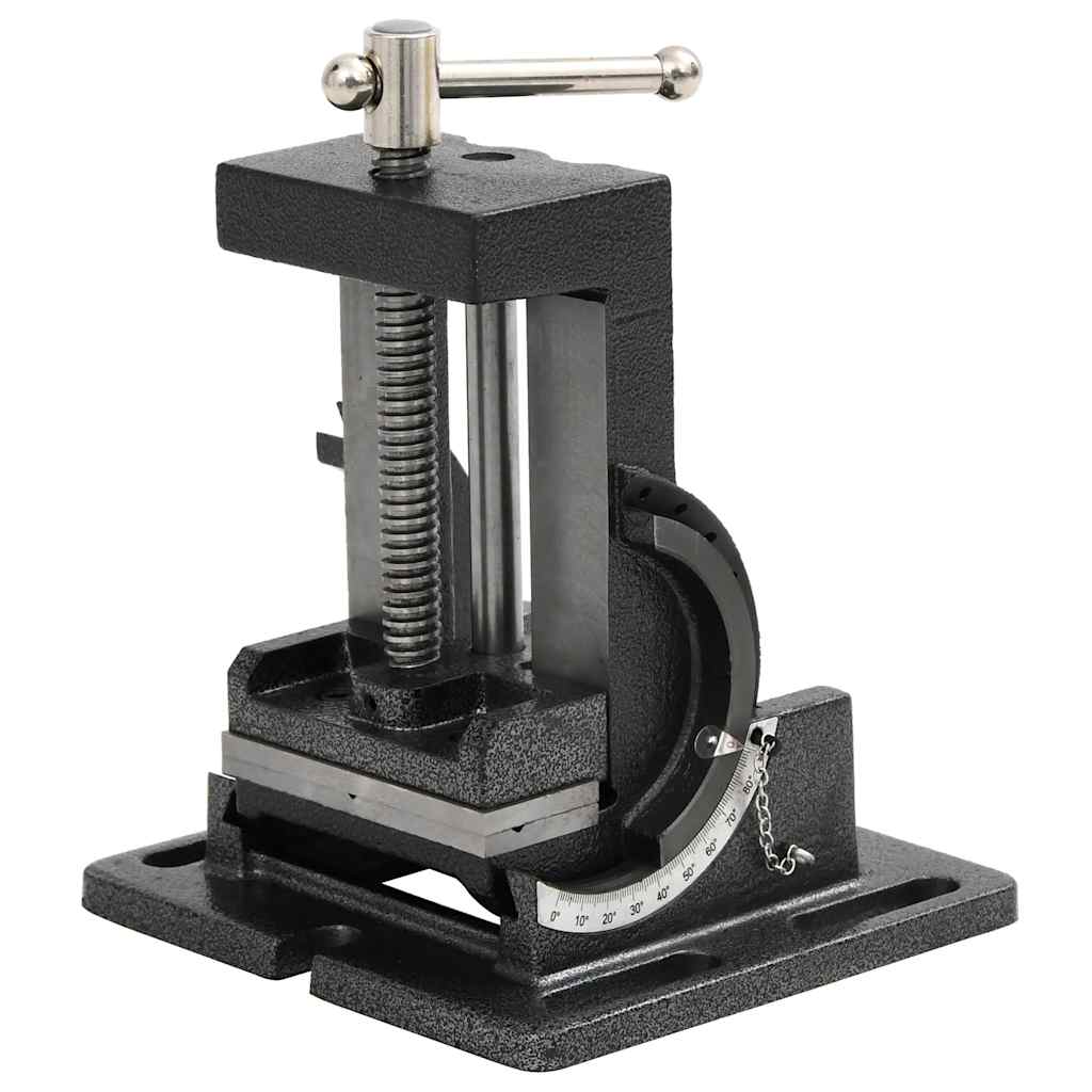 Vidaxl Vice inclinando manualmente 110 mm