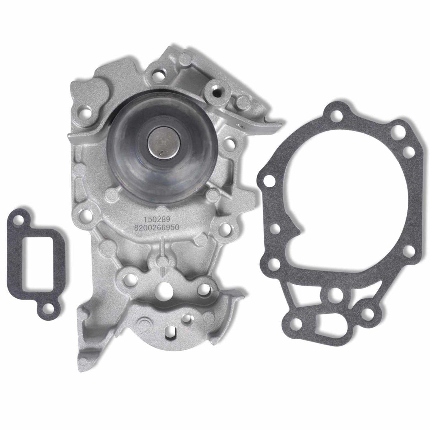 Vidaxl waterpomp zilver metaal