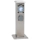 Presa da esterno Vidaxx su colonna con timer (acciaio inox)