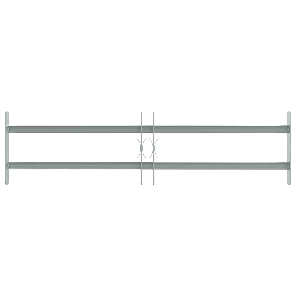Protección de ventana de Vidaxl ajustable con 2 varillas cruzadas 700-1050 mm