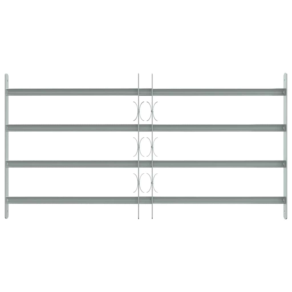 Protezione della finestra Vidaxl Regolabile con 4 rods incrociati 700-1050 mm