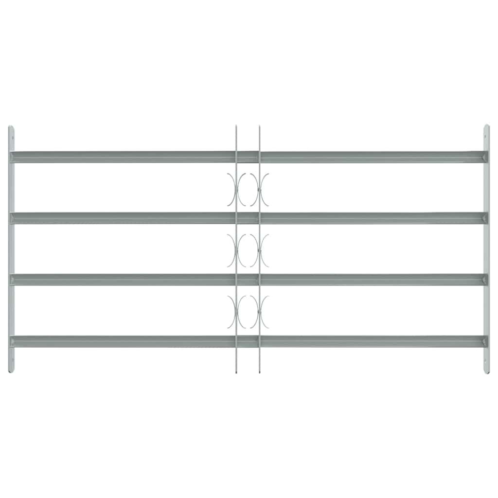 Protección de ventana de Vidaxl ajustable con 4 varillas cruzadas 700-1050 mm