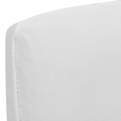 Vidaxl 6 cubre las cubiertas rectas blancas