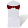 Vidaxl Decorative Stoellint con un diamante 25 pezzi (vino rosso)