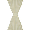 Vidaxl micro-satijnen gordijnen met ringen 140 x 225 cm 2 stuks (creme)
