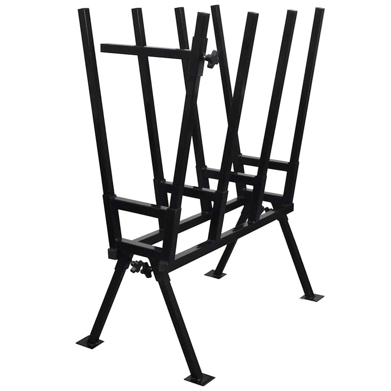 Vidaxl Sawbok per polvere di lavorazione del legno nero