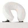 Vidaxl Massage pieghevole Tabella 2 zone con telaio in legno (crema)