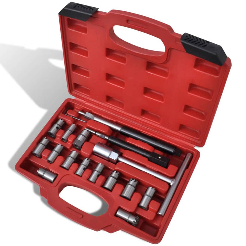 Vidaxl Diesel Conjunto de mantenimiento del asiento ingradante (17 piezas)