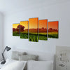 VIDAXL CANVAS PRESSIONE DELLA PRESSIONE DELLA MOLTA SET 100 X 50 CM