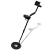 Rilevatore di metallo Vidaxl con schermo LCD Disco di ricerca 21 cm Profondità di ricerca 300 cm