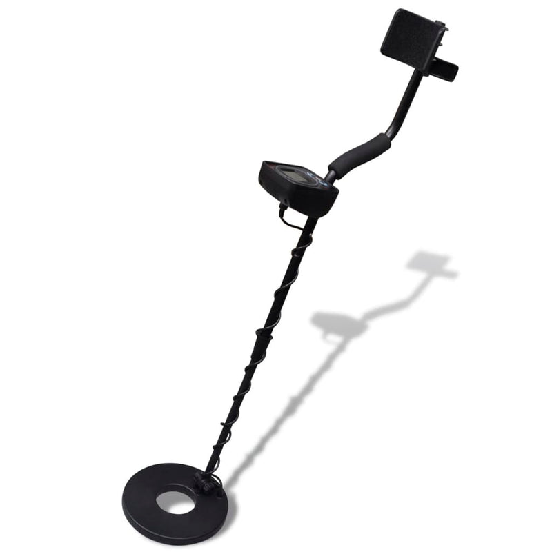 Rilevatore di metallo Vidaxl con schermo LCD Disco di ricerca 21 cm Profondità di ricerca 300 cm