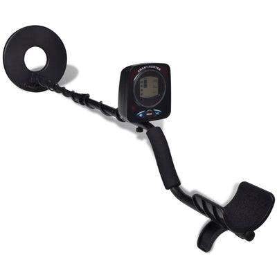 Rilevatore di metallo Vidaxl con schermo LCD Disco di ricerca 21 cm Profondità di ricerca 300 cm