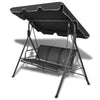 Vidaxl Swing Bench con tenda da sole