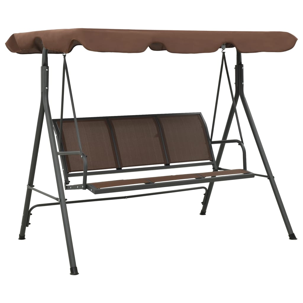 Vidaxl Swing Bench con caffè da sole, colorato