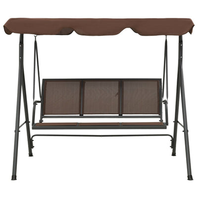 Vidaxl Swing Bench con caffè da sole, colorato