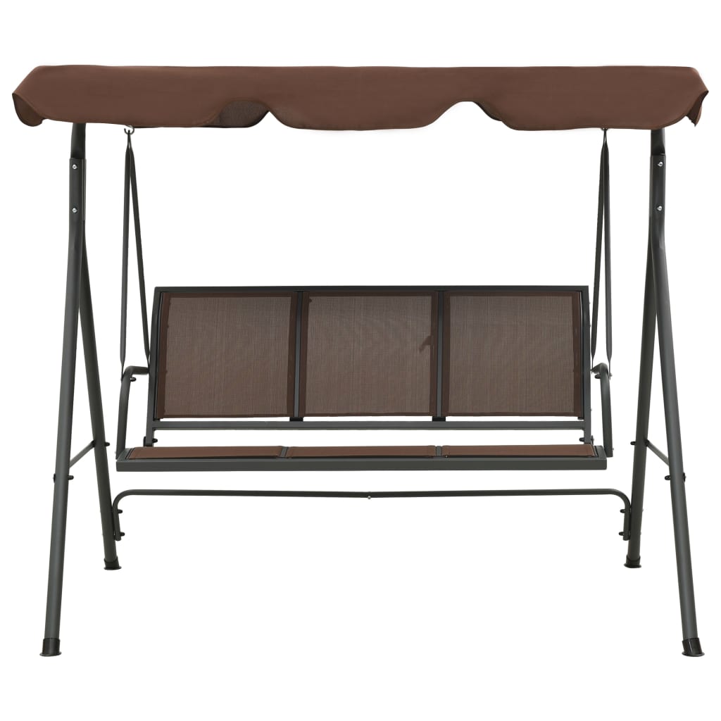 Vidaxl Swing Bench con caffè da sole, colorato