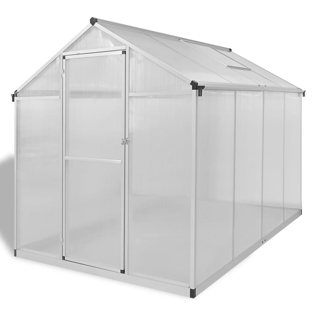 Vidaxl Tuinkas con marco básico 4.6 m² de aluminio reforzado