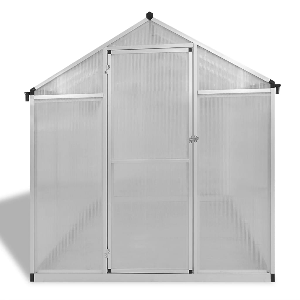 Vidaxl Tuinkas con marco básico 4.6 m² de aluminio reforzado