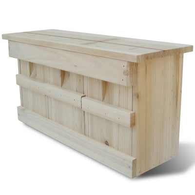 Vidaxl Nest Box for House Sparrow 44 x 15.5 x 21.5 cm