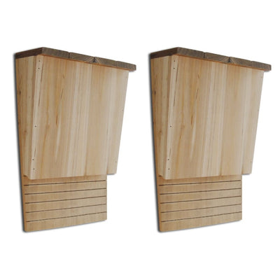 VIDAXL BAT CABIETS 2 PCS 22X12X34 CM