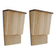 VIDAXL BAT CABIETS 2 PCS 22X12X34 CM