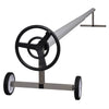 Vidaxl zwembadhoes roller met roestvrijstalen frame
